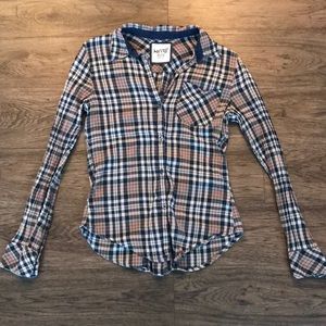 Plaid long sleeve